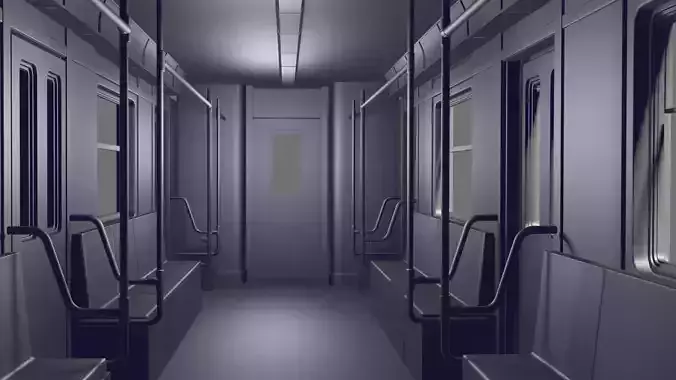 train metro  interior 