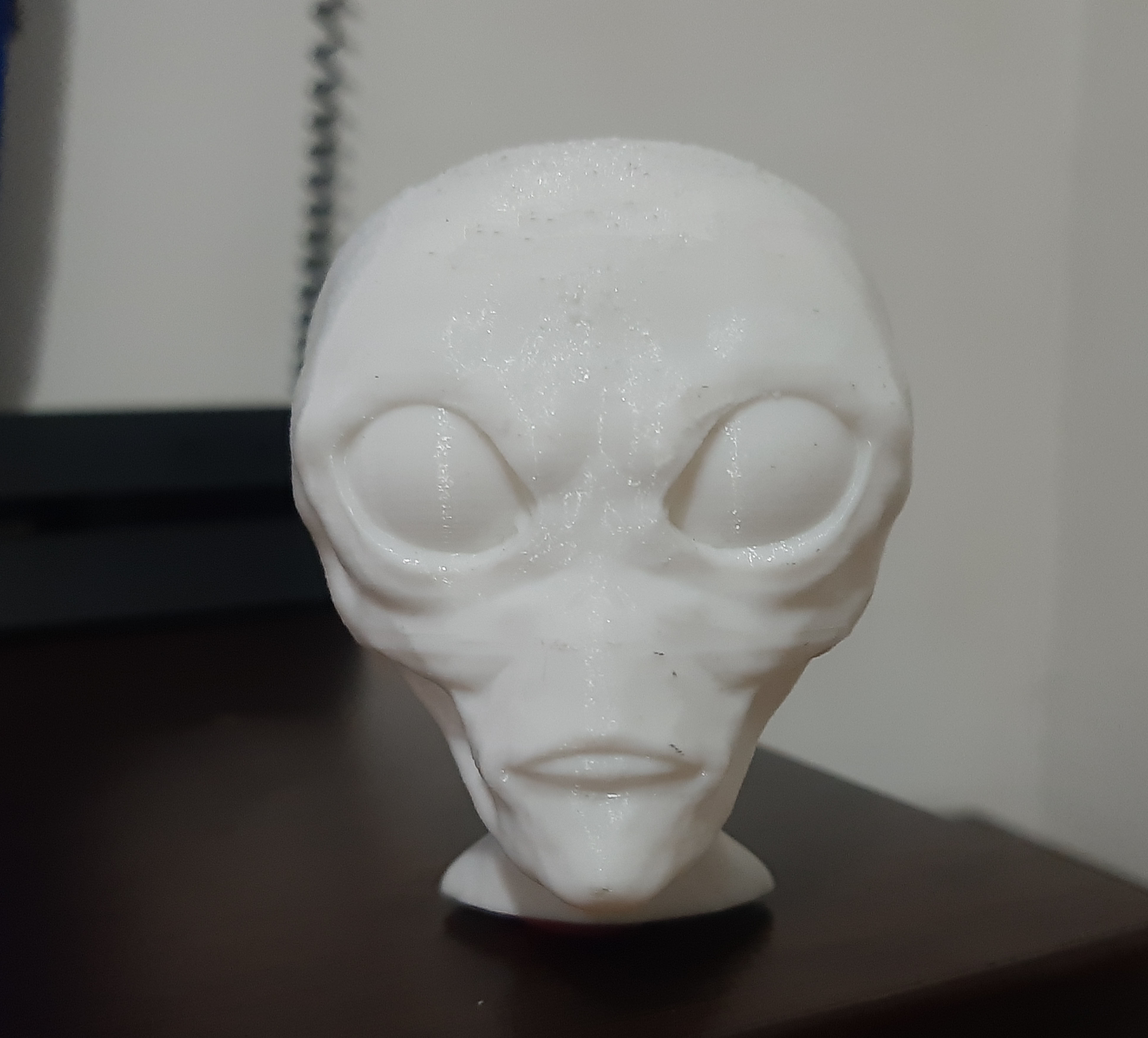 Extraterrestre alien head 3D print model_4