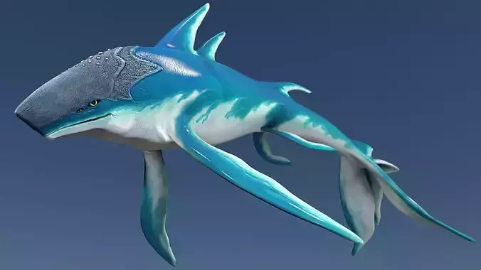 Ballena Futurista 3D print model