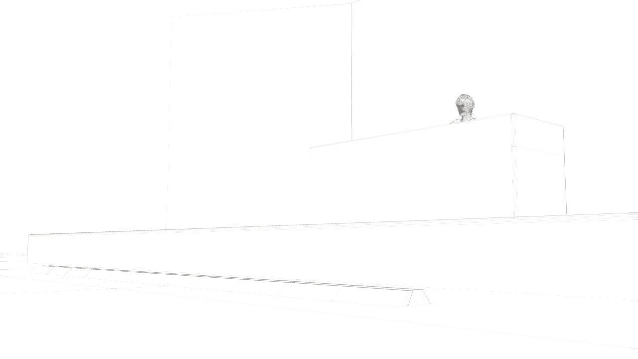 concert stage Low-poly 3D model_4