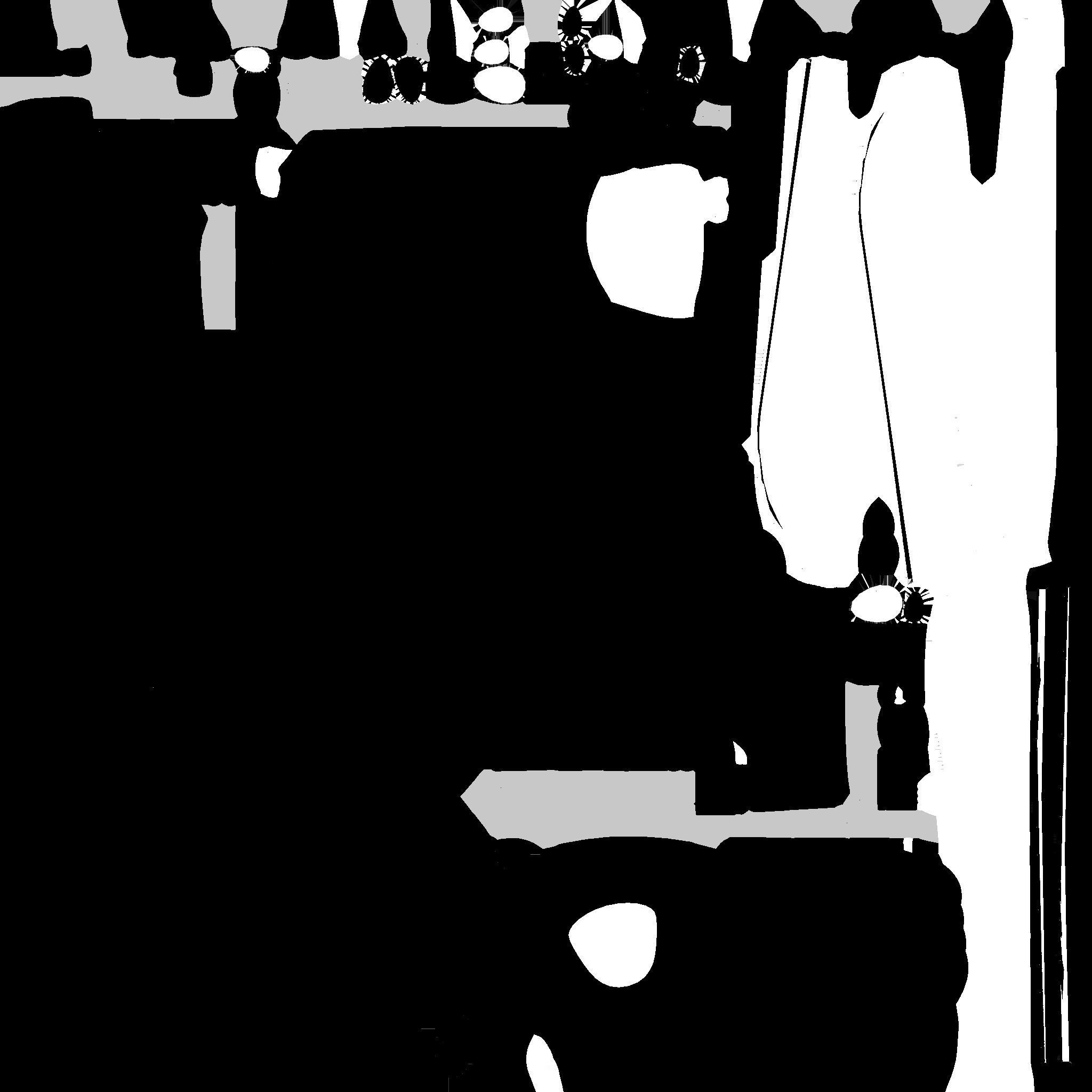 Insect Robot F07 White Black - SciFi Character Design Low-poly 3D model_23