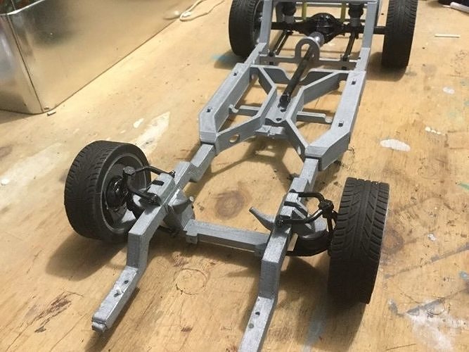 Air ride complete suspension pack 3D print model 7