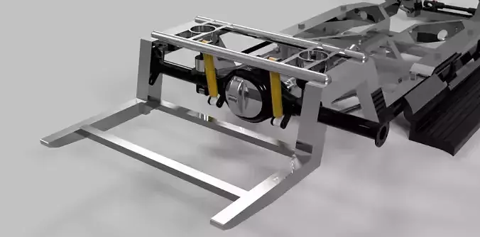 Air ride complete suspension pack 3D print model
