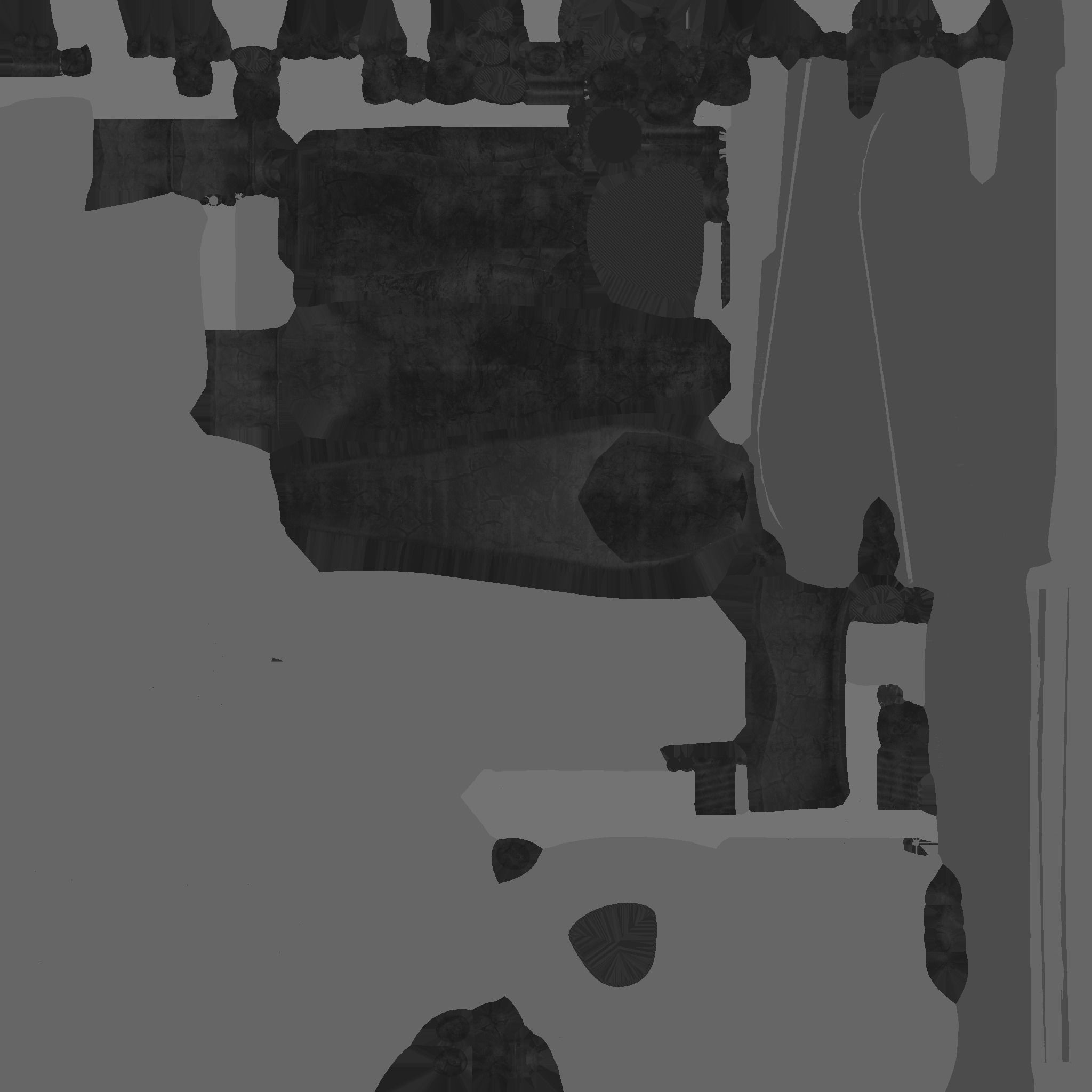 Insect Robot F08 Black Copper - SciFi Character Design Low-poly 3D model_26