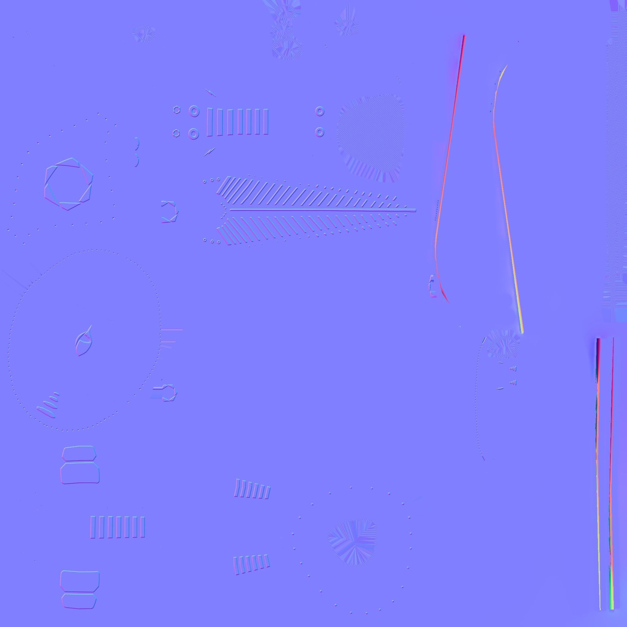 Insect Robot F08 Black Copper - SciFi Character Design Low-poly 3D model_24