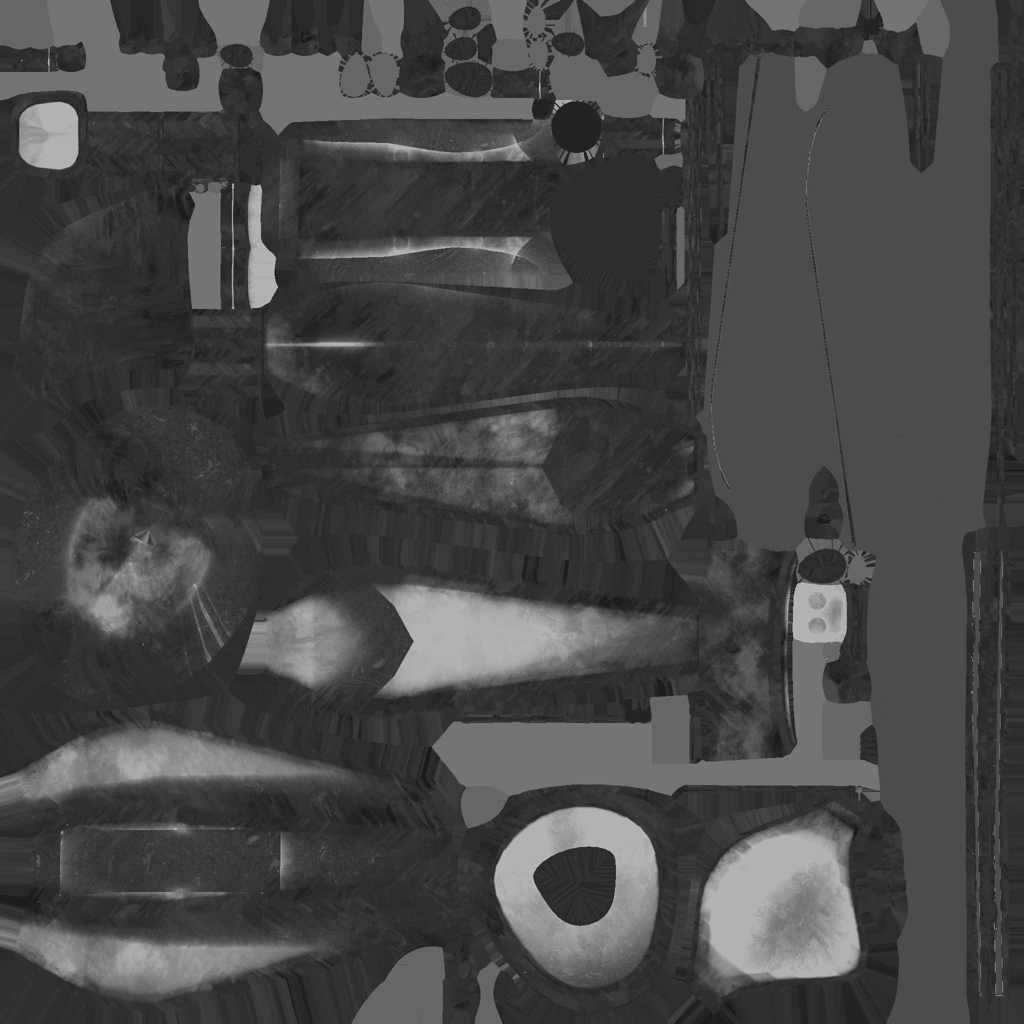 Insect Robot F09 Golden - SciFi Character Design Low-poly 3D model_26