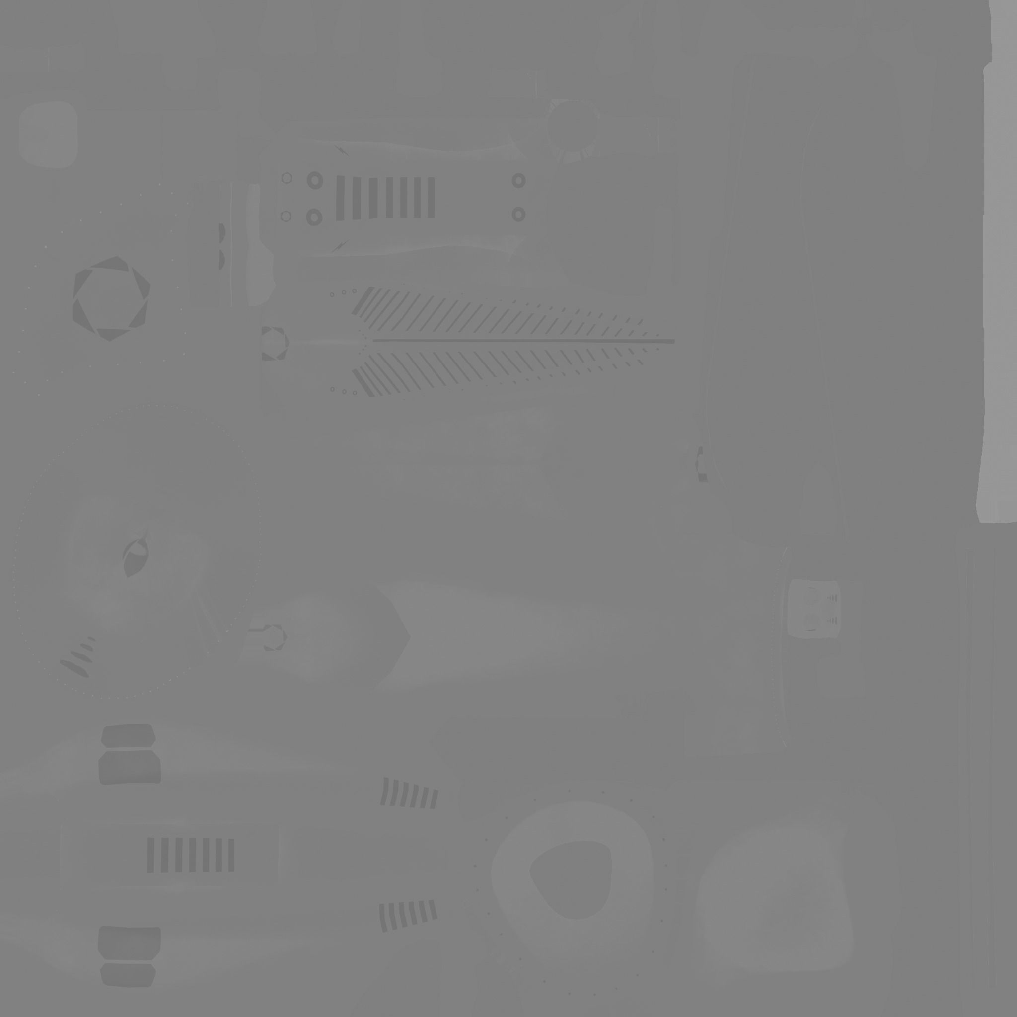 Insect Robot F09 Golden - SciFi Character Design Low-poly 3D model_22