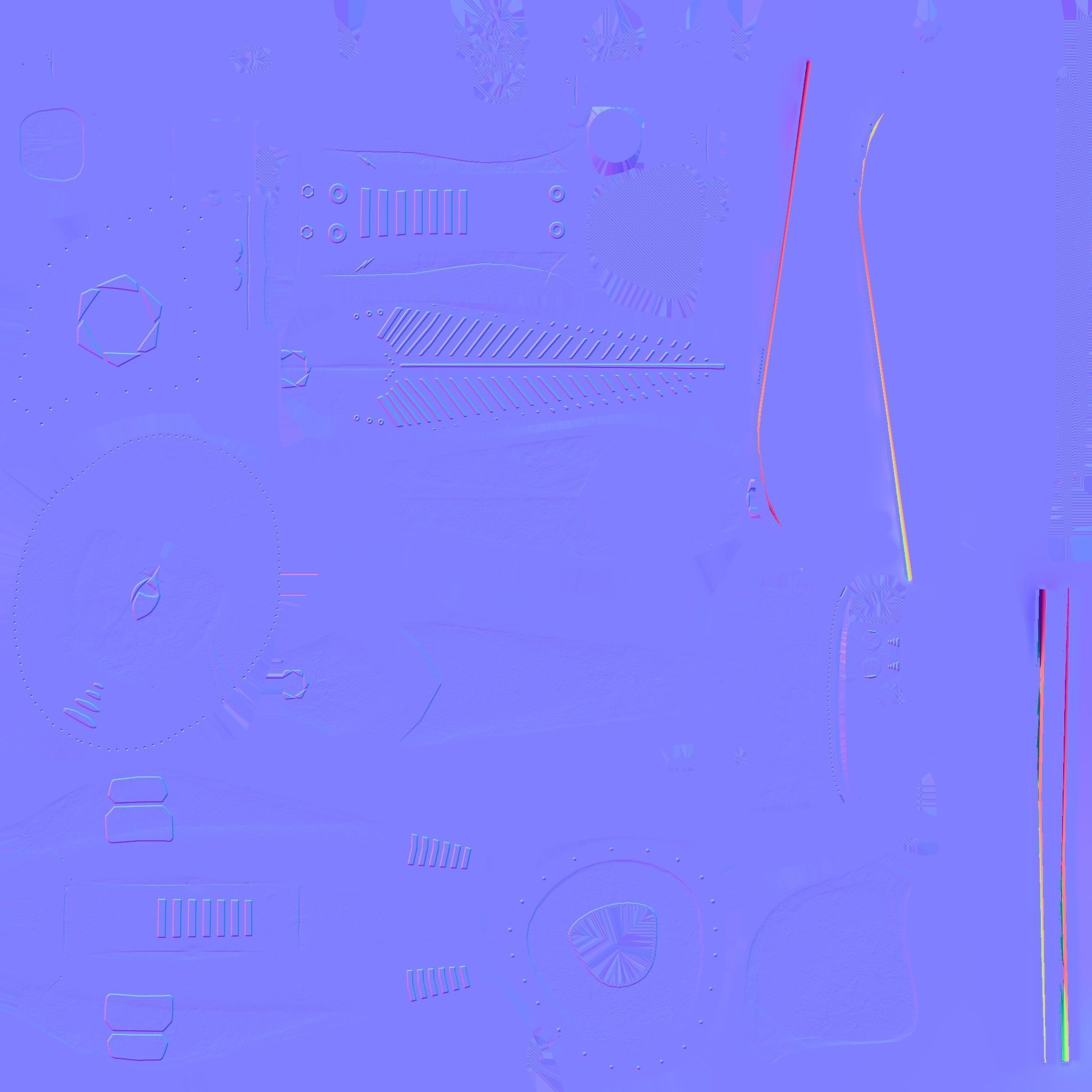 Insect Robot F09 Golden - SciFi Character Design Low-poly 3D model_24