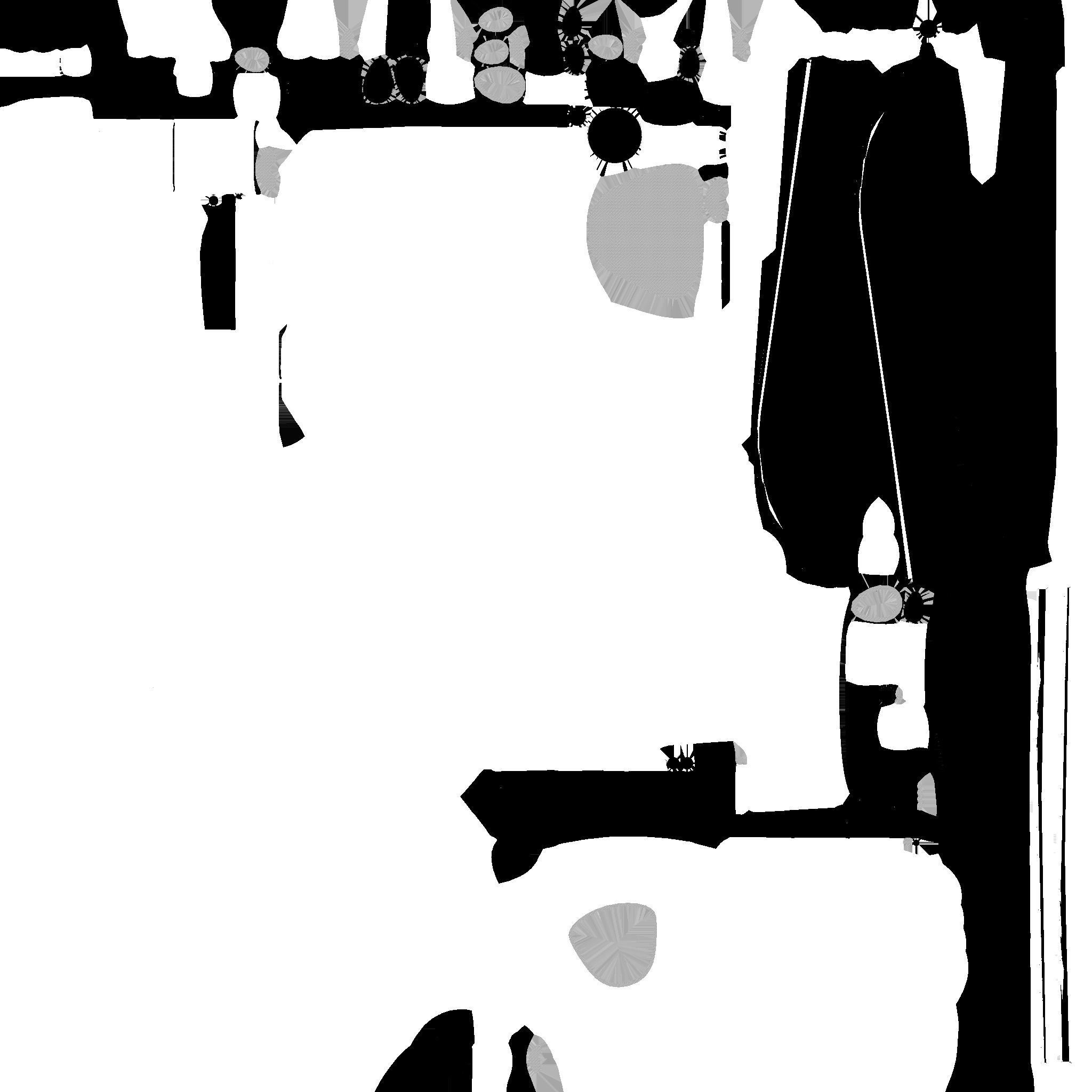 Insect Robot F09 Golden - SciFi Character Design Low-poly 3D model_19