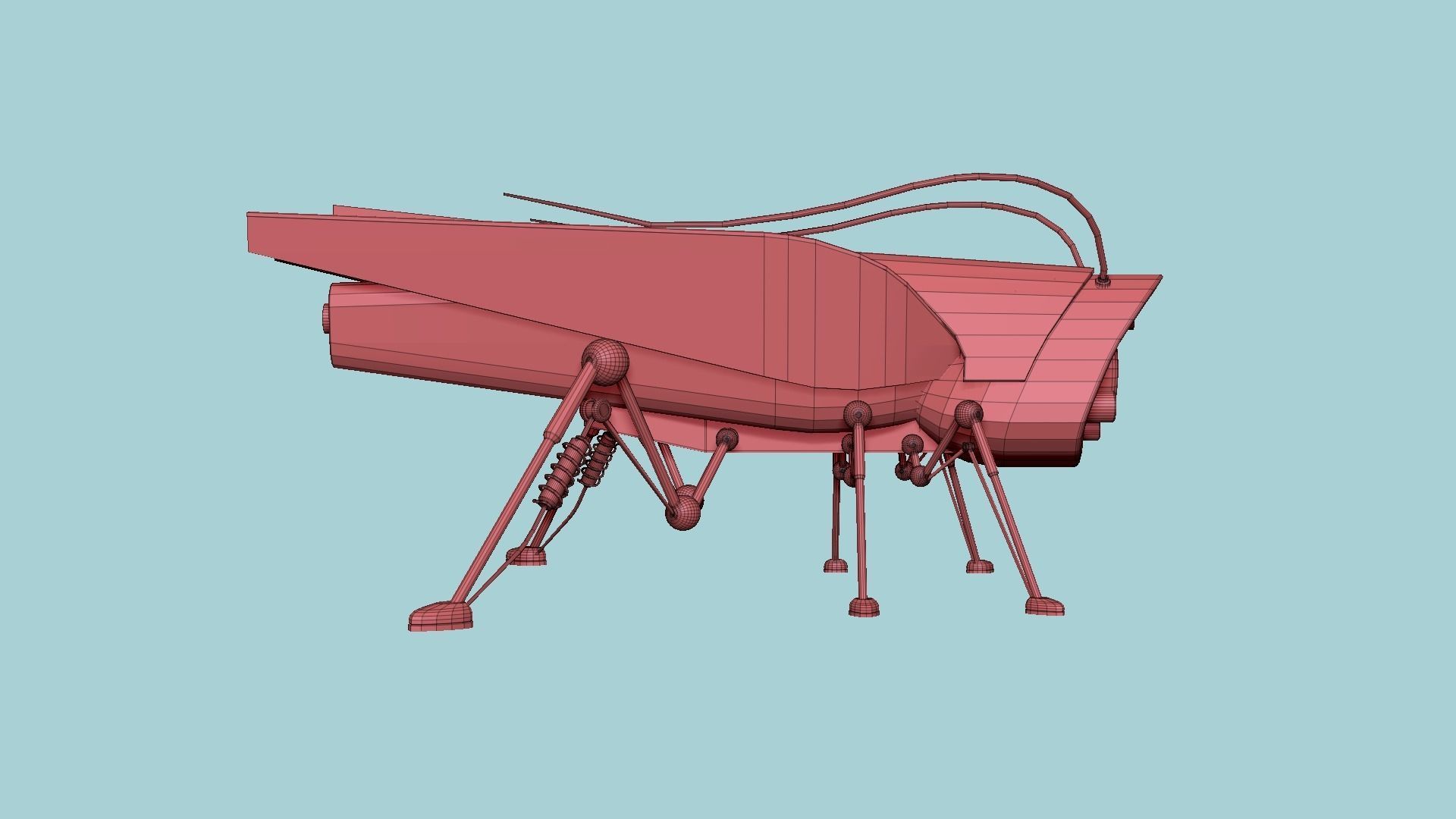 10 Insect Robot F Collection - SciFi Character Design _21