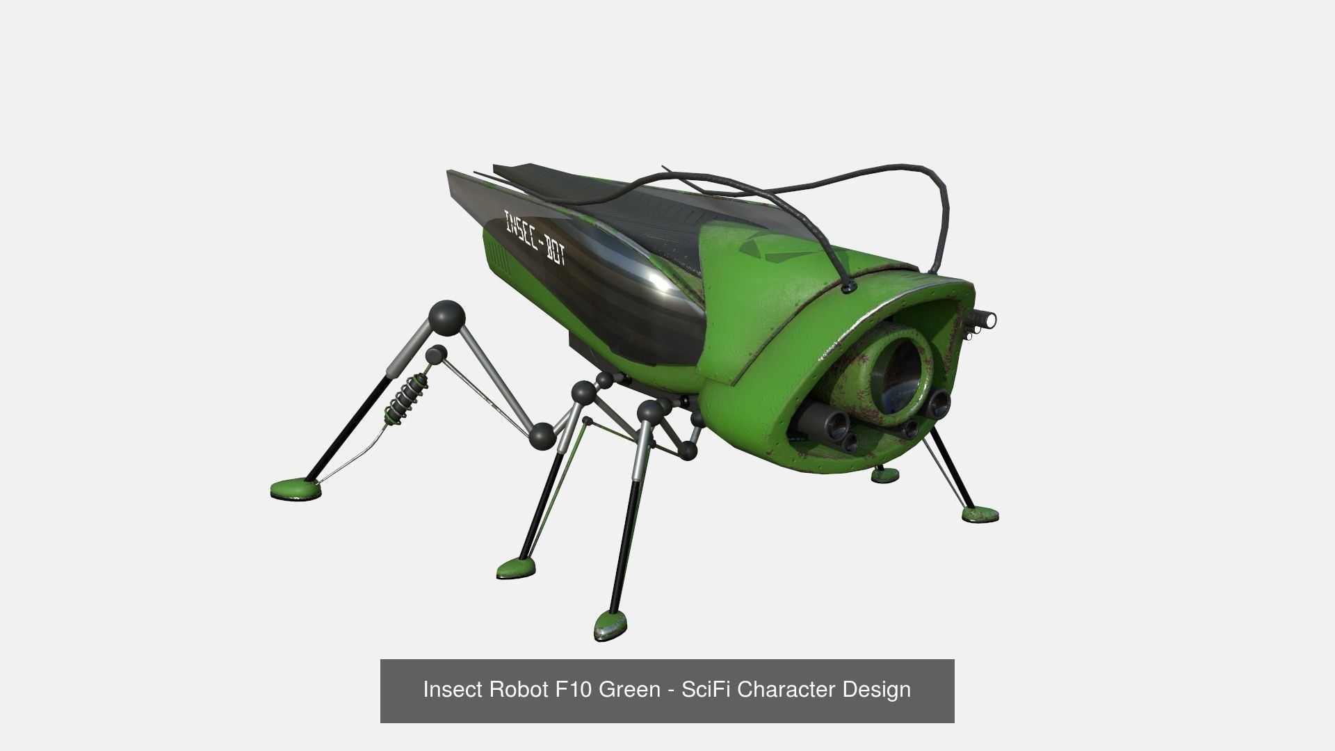 10 Insect Robot F Collection - SciFi Character Design _10