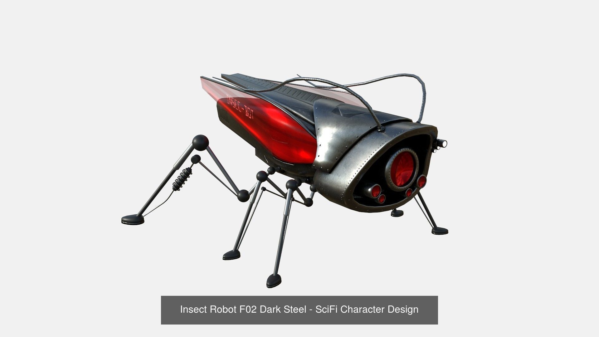 10 Insect Robot F Collection - SciFi Character Design _2