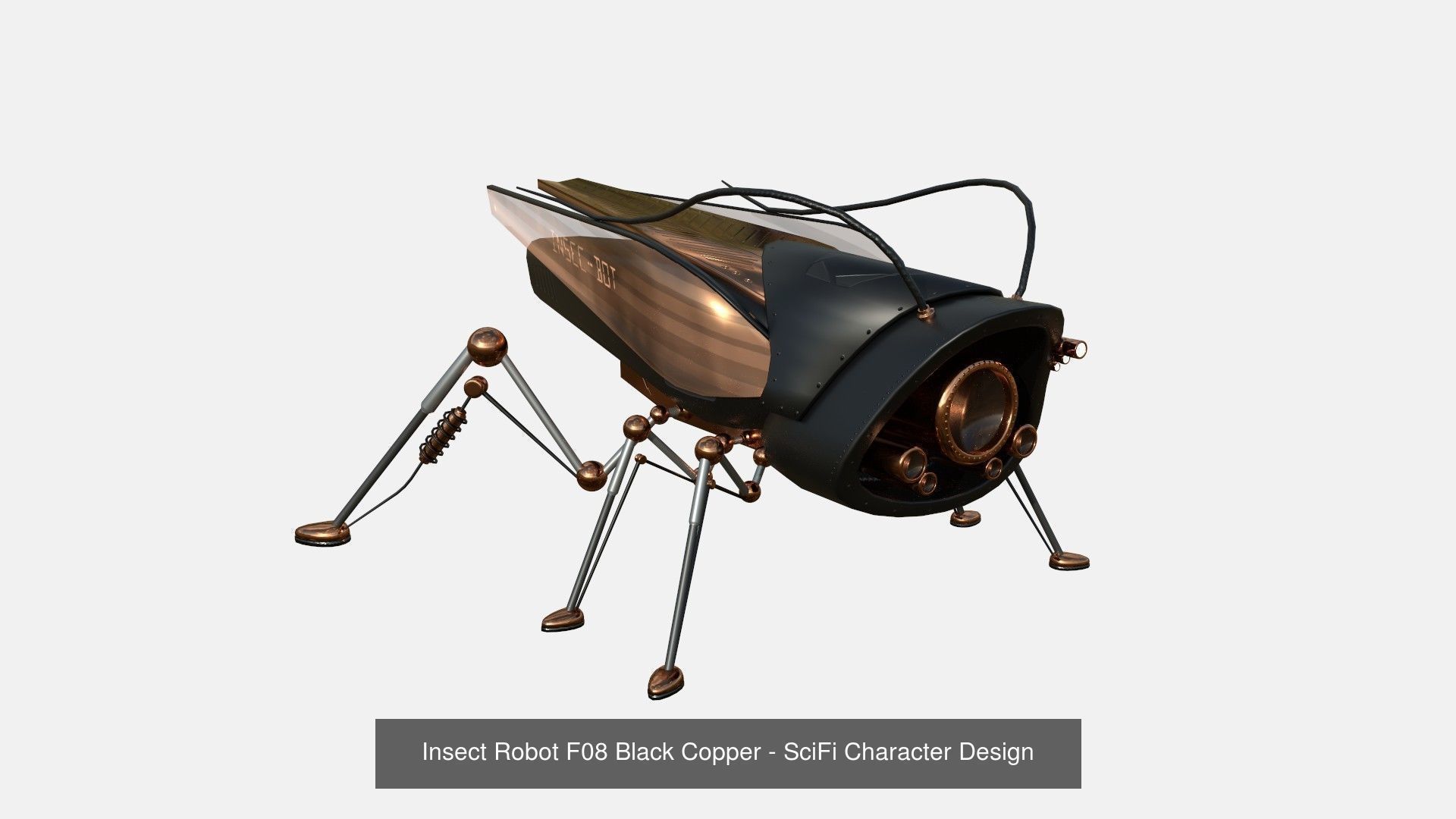 10 Insect Robot F Collection - SciFi Character Design _8