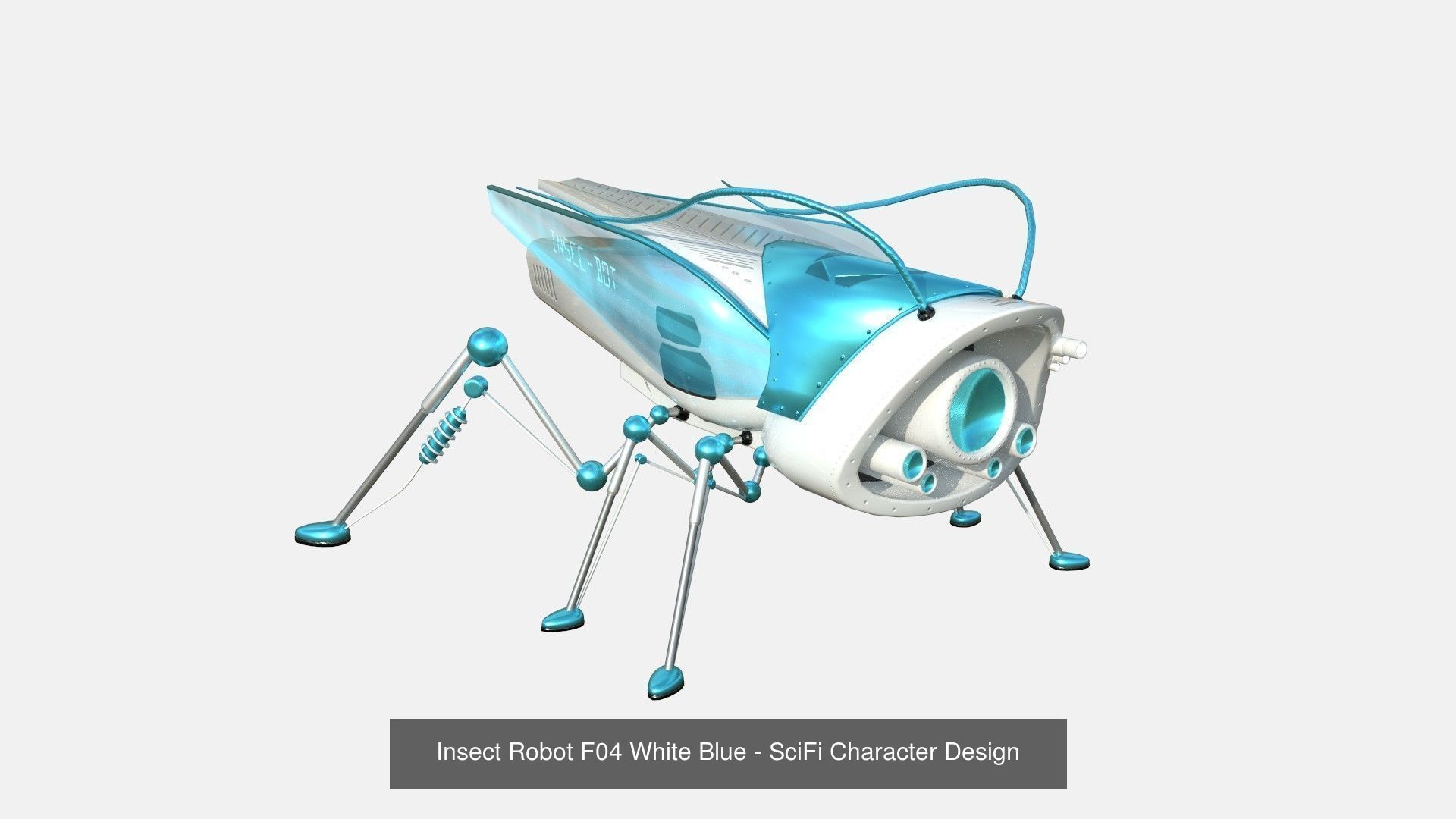 10 Insect Robot F Collection - SciFi Character Design _4