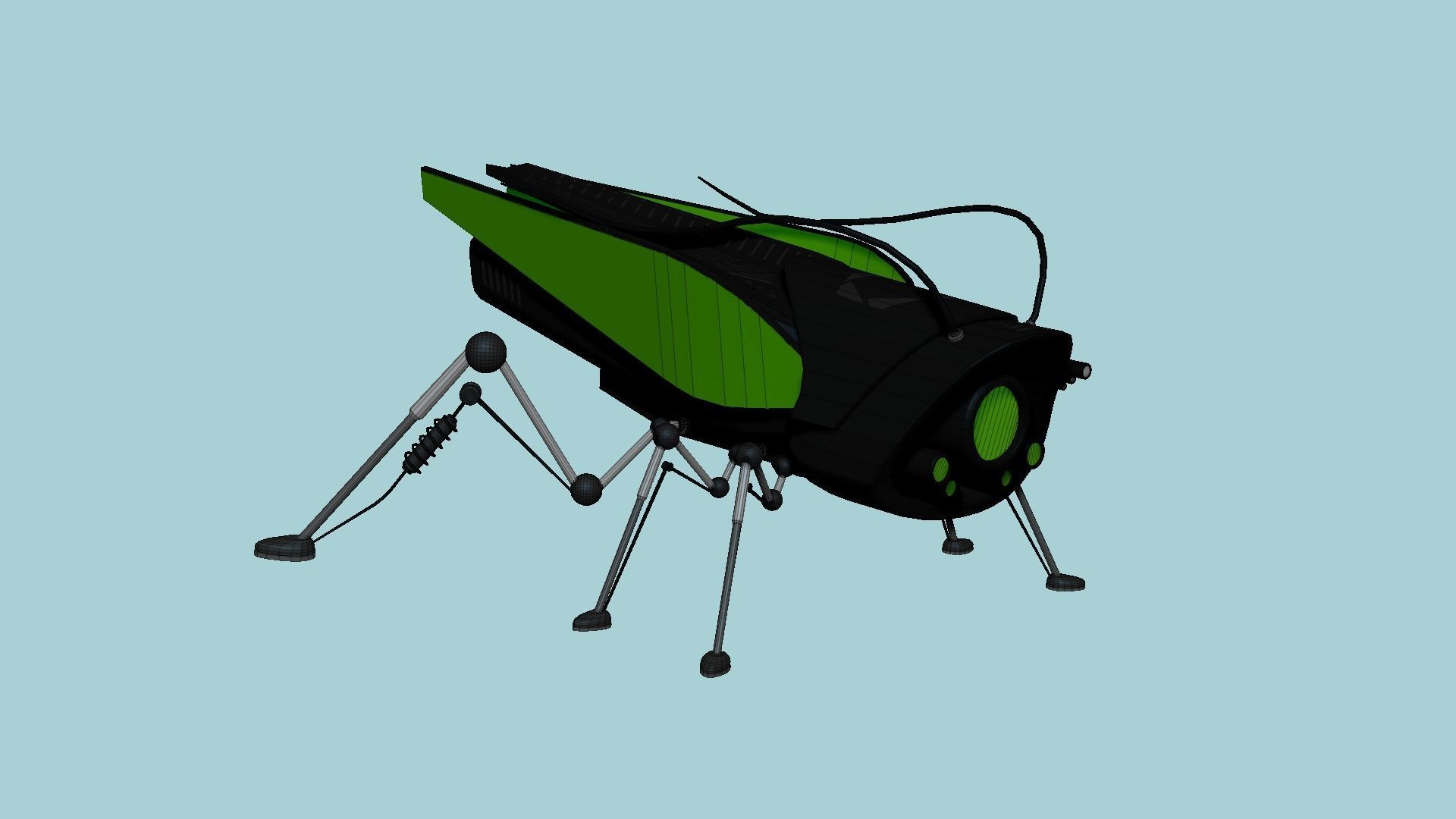 10 Insect Robot F Collection - SciFi Character Design _65