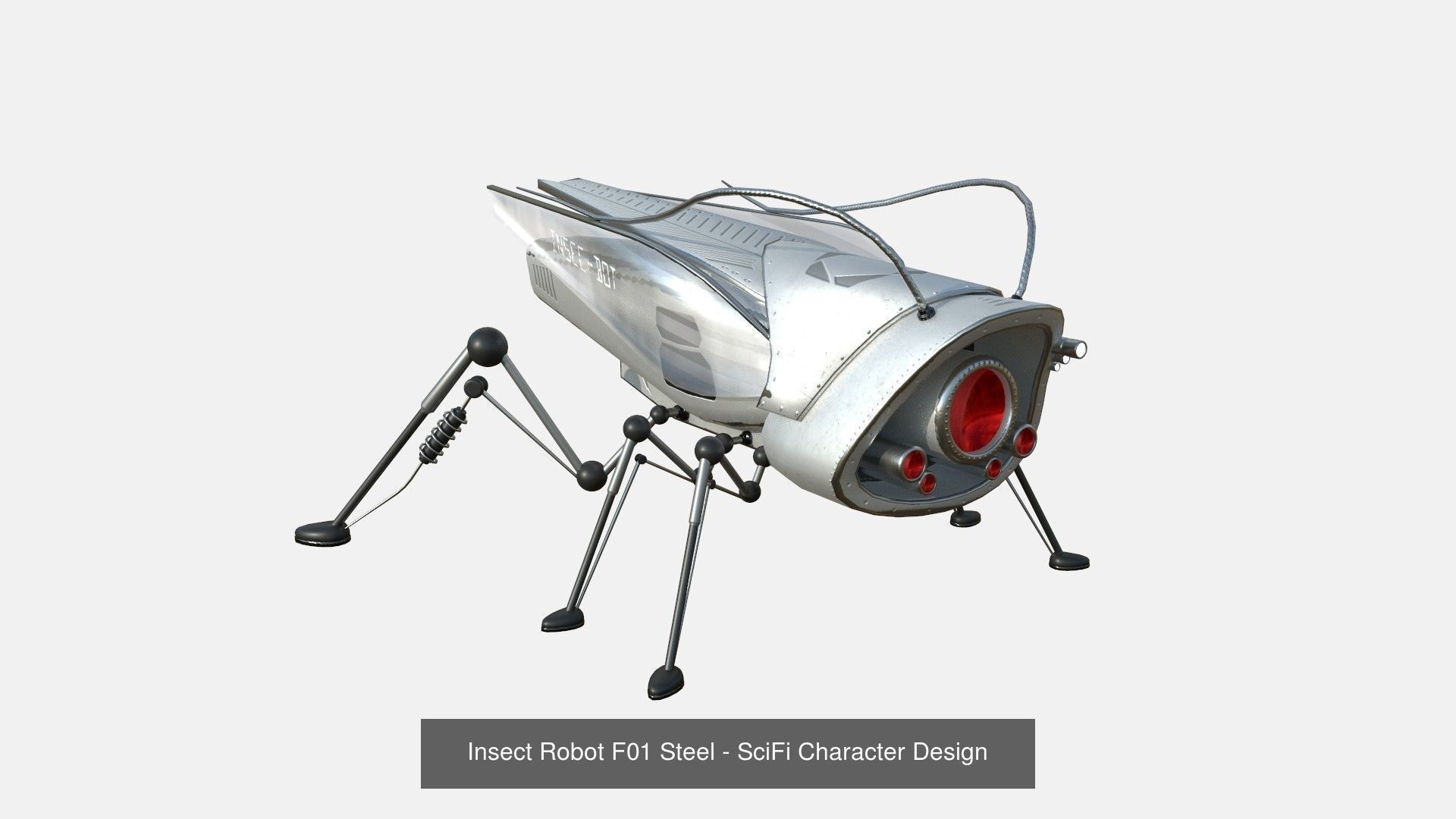 10 Insect Robot F Collection - SciFi Character Design _1