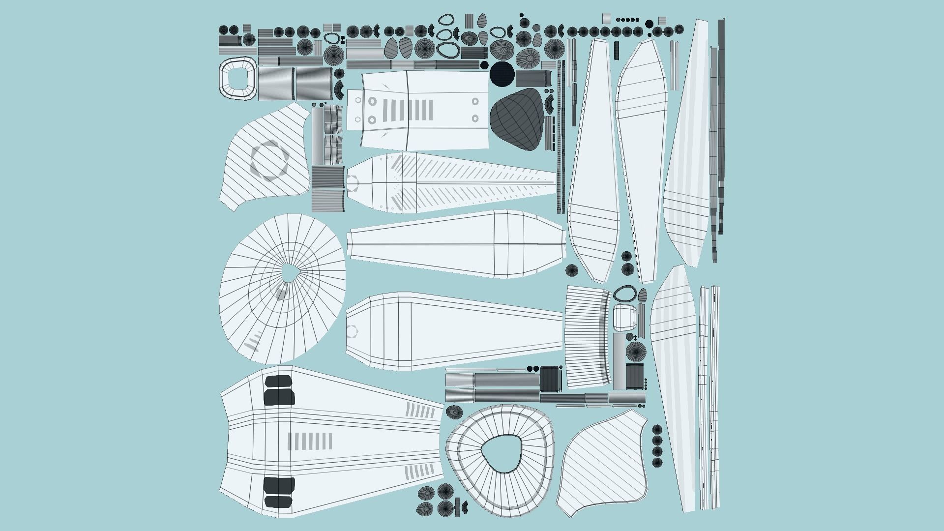 10 Insect Robot F Collection - SciFi Character Design _82