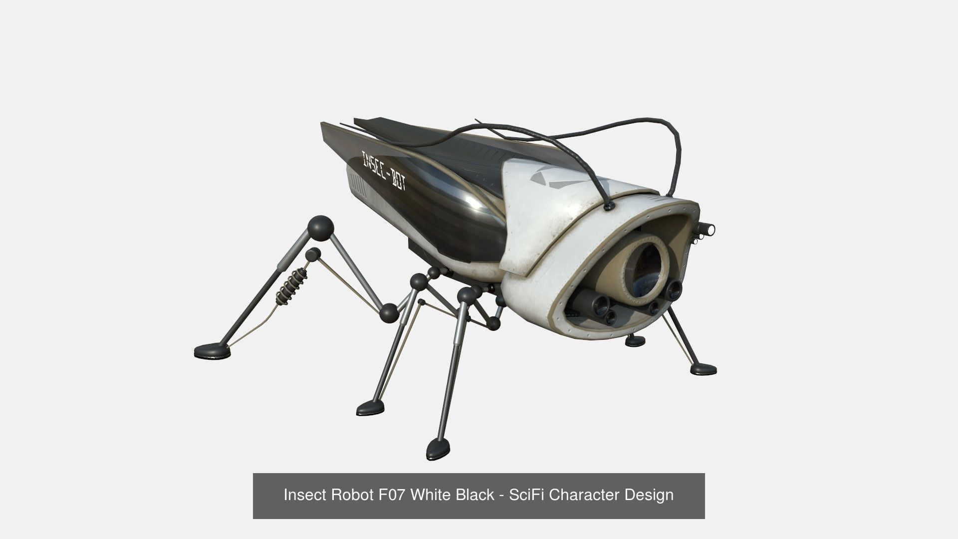 10 Insect Robot F Collection - SciFi Character Design _7