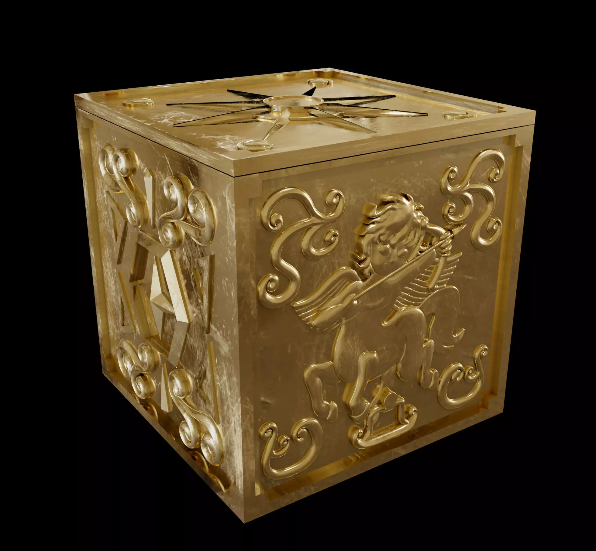 Caja armadura de Sagitario 3D print model