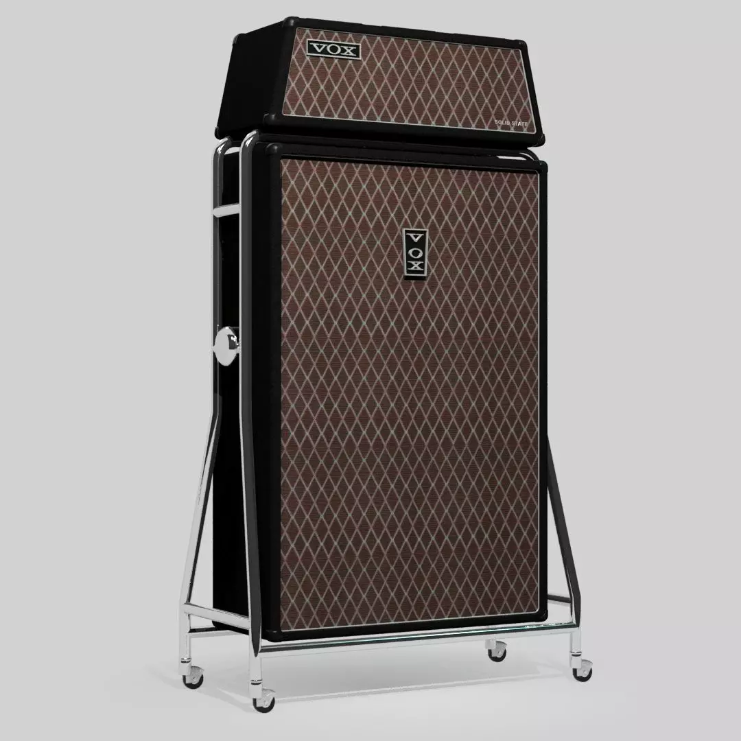Vox Super Beatle guitar amplifier Free 3D model