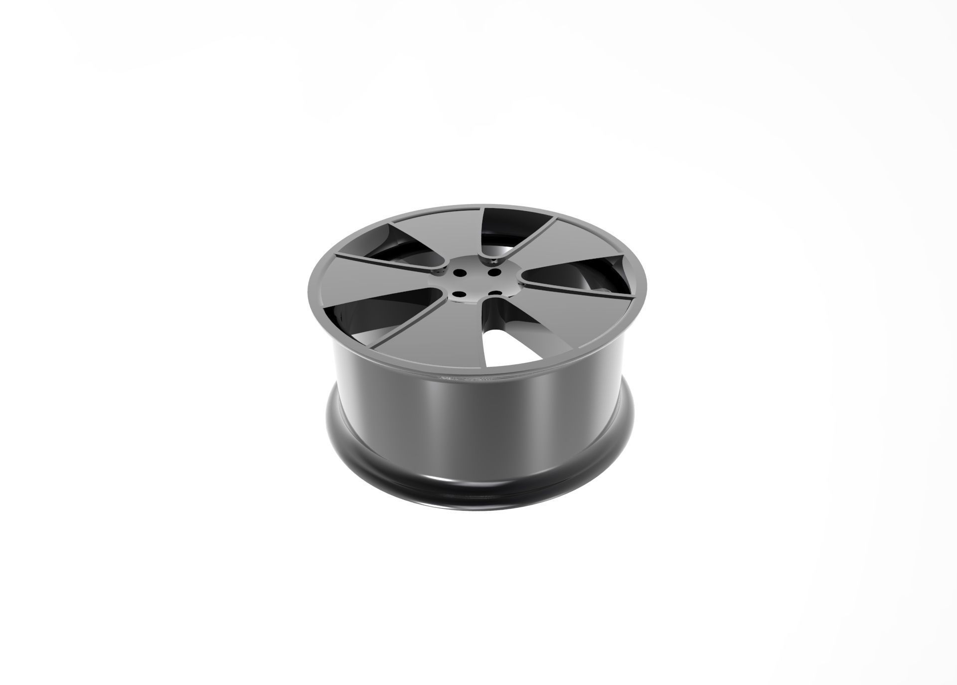 Rims Renault Clio Low-poly 3D model_2