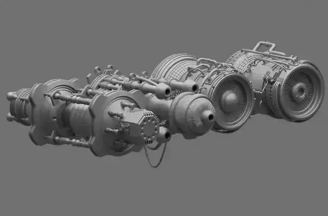 Hardsurface Mini Pack 3D model