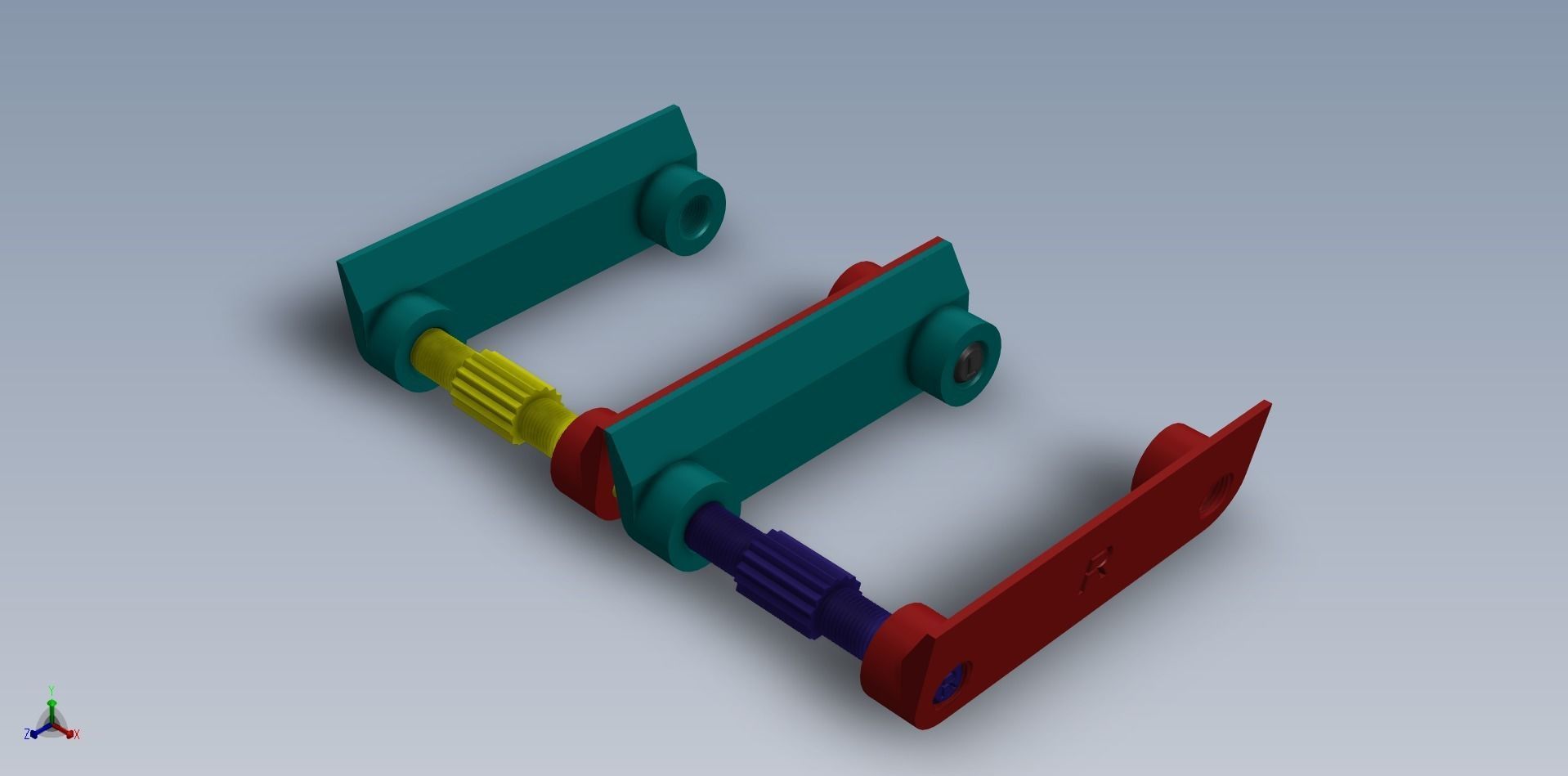 Adjustable-Connectable Spool Stand 3D print model_4