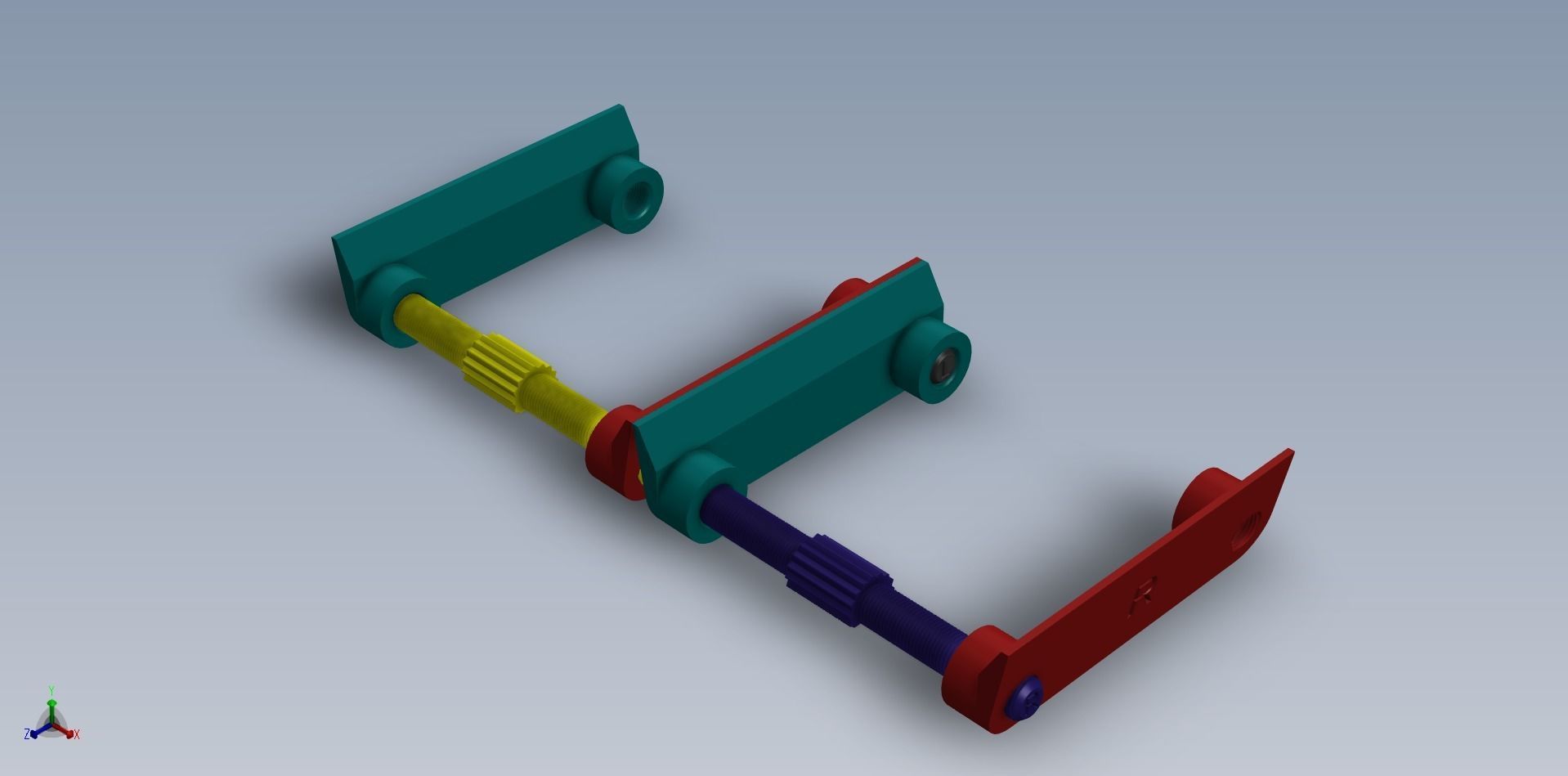 Adjustable-Connectable Spool Stand 3D print model_5