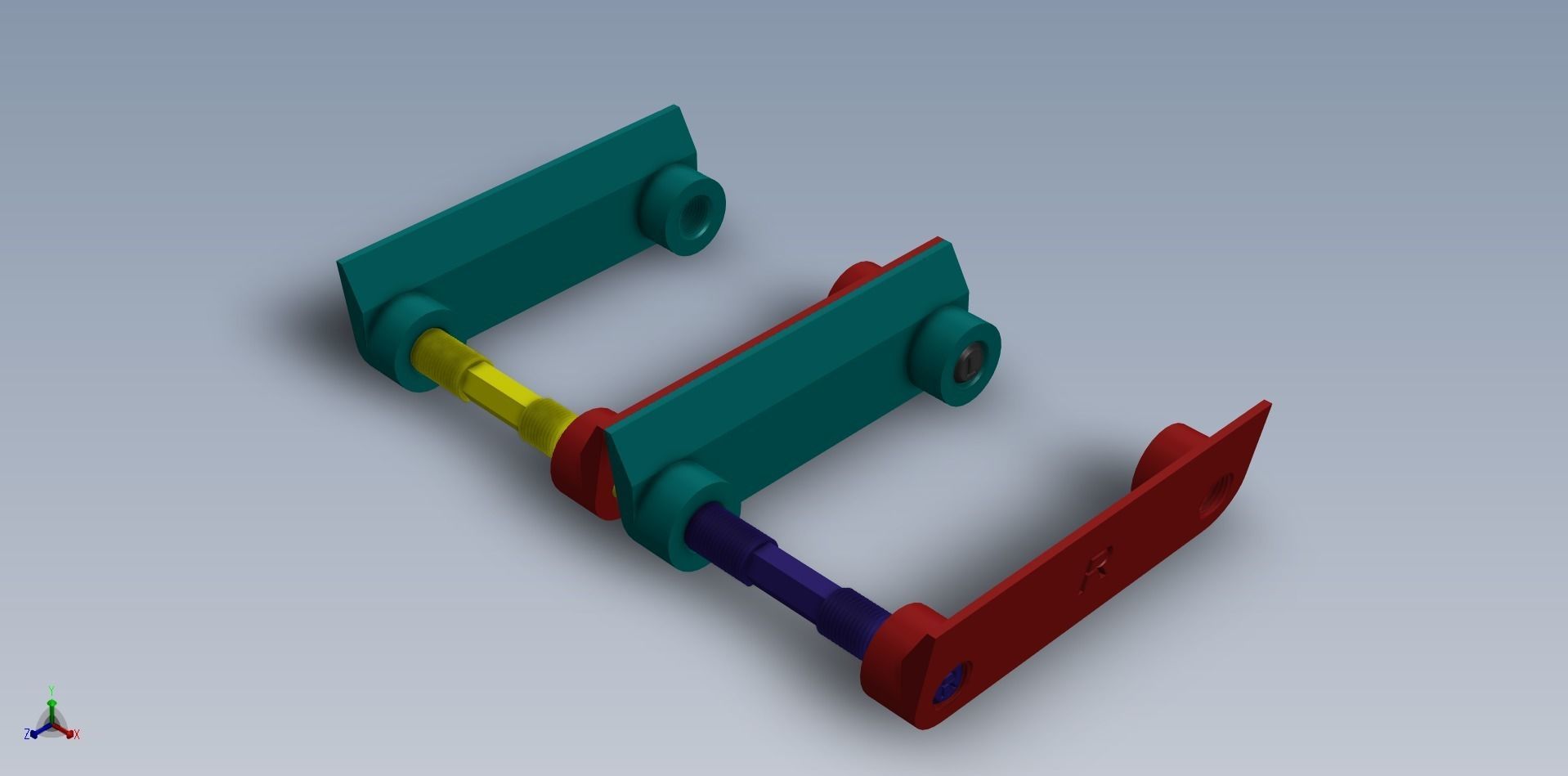 Adjustable-Connectable Spool Stand 3D print model_6