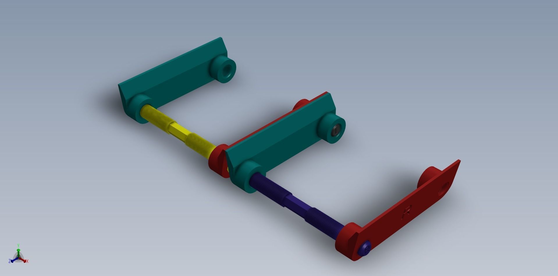 Adjustable-Connectable Spool Stand 3D print model_7