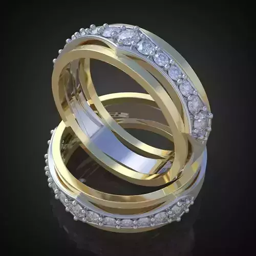 Ring 3D model 0167 printable model20 3D print model