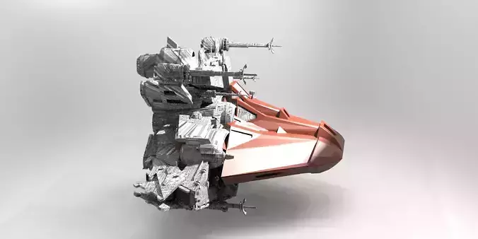 WARSHIP - Cruiser Speeder 4 