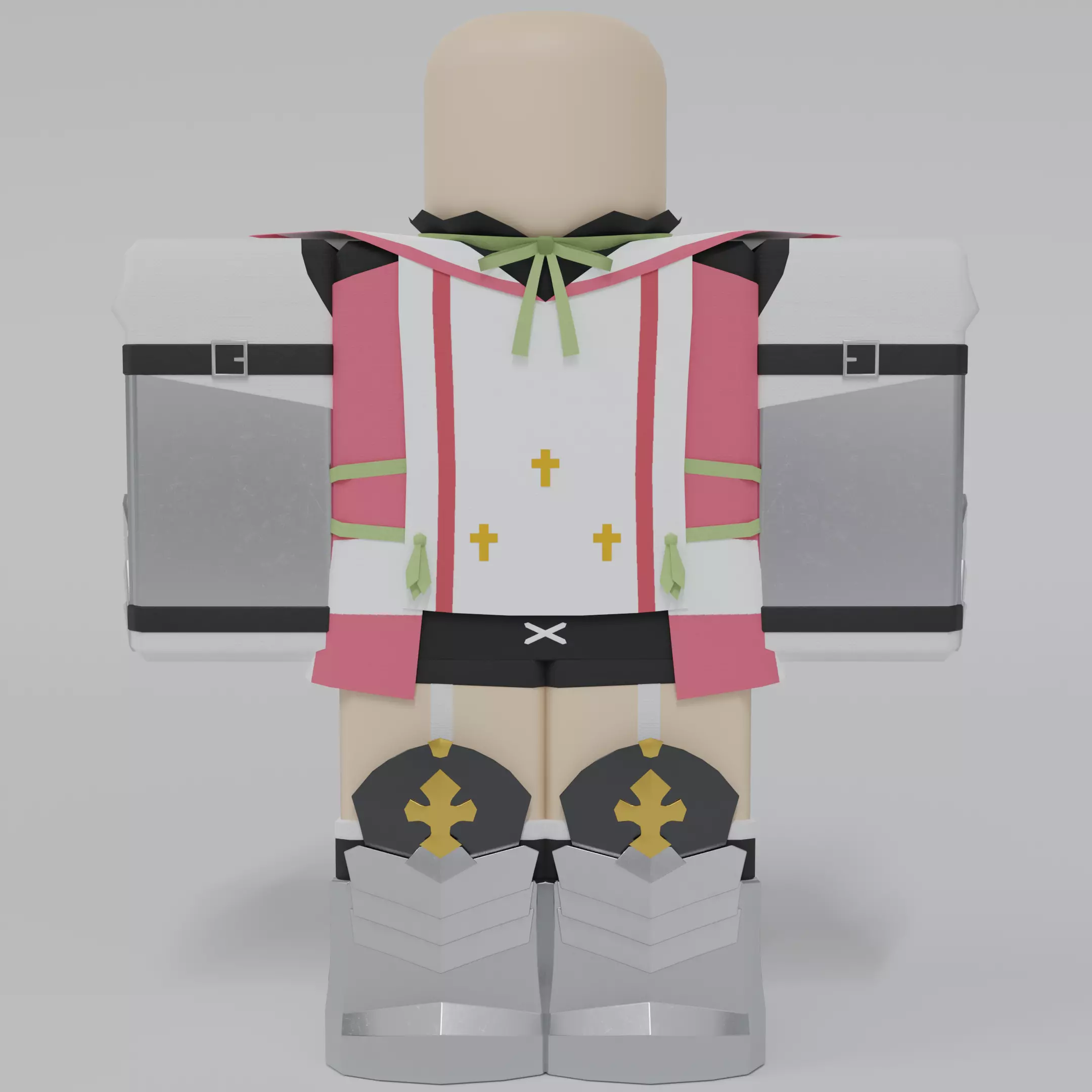 Roblox Alisha Diphda Armor Set Low-poly 3D model
