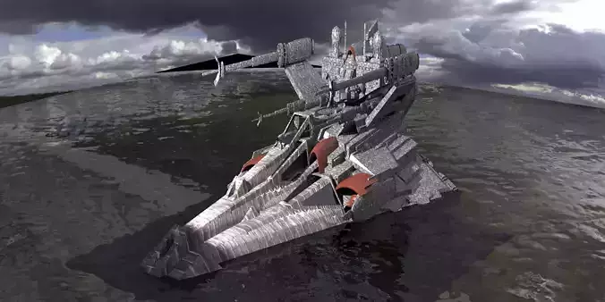 WARSHIP - Cruiser Speeder 9 