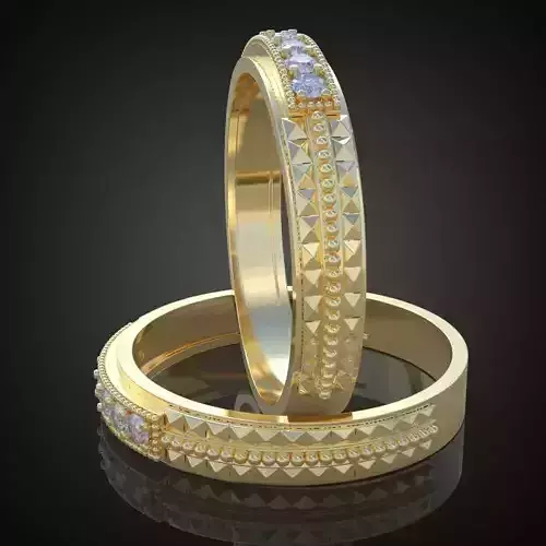 Ring 3D model 0181 printable model12 3D print model