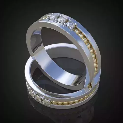 Ring 3D model 0187 printable model9ol13