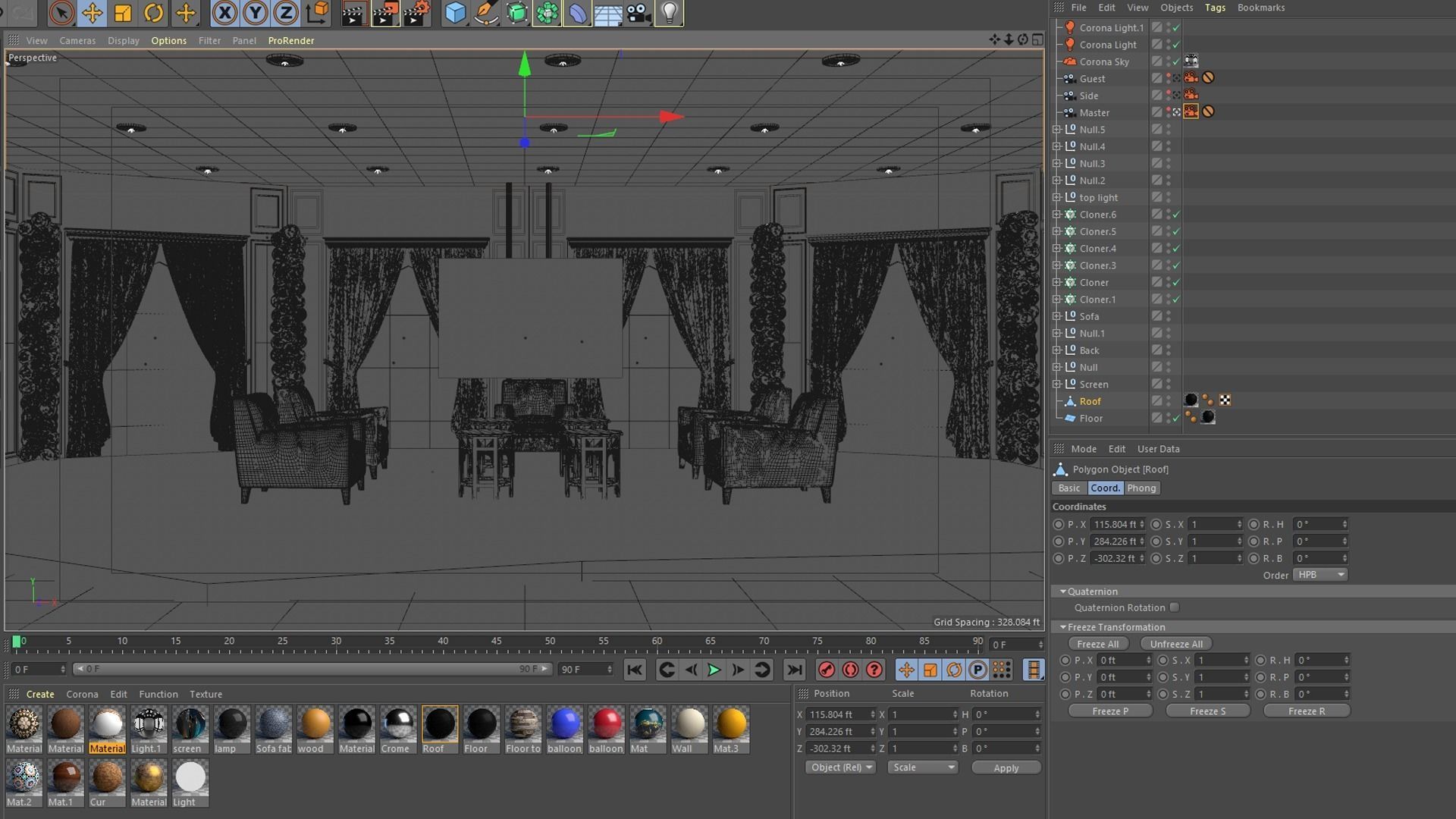 Islamic Virtual Set 3D model_5