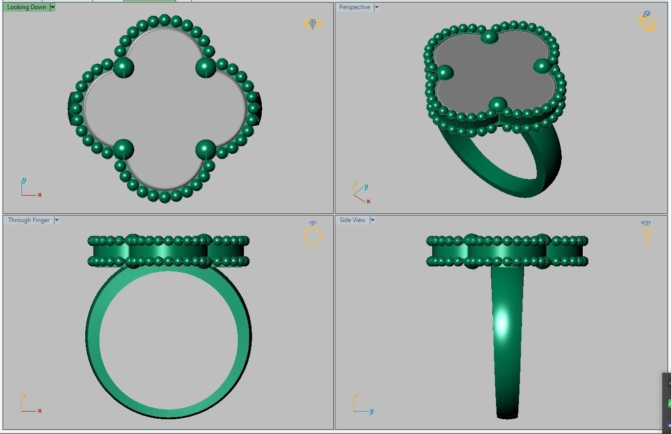 Ring 3D model 0199 printable model18 3D print model_20