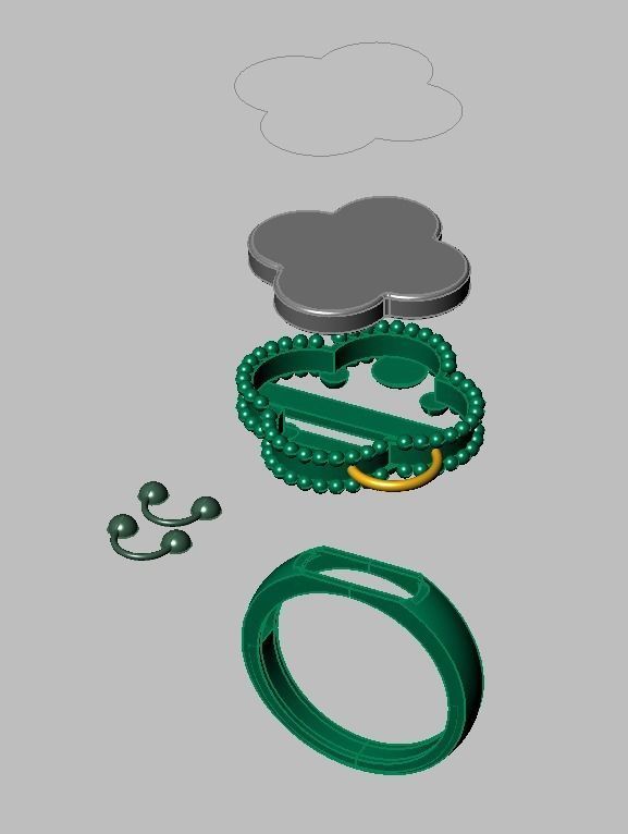 Ring 3D model 0199 printable model18 3D print model_22
