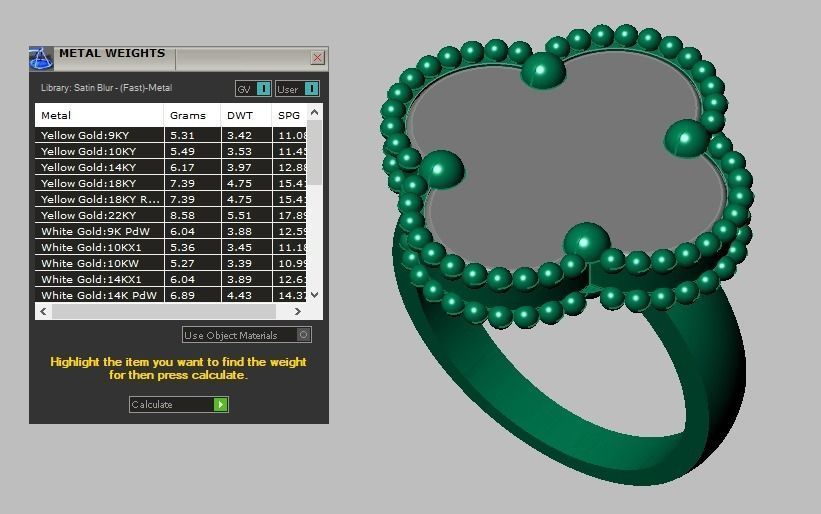 Ring 3D model 0199 printable model18 3D print model_21
