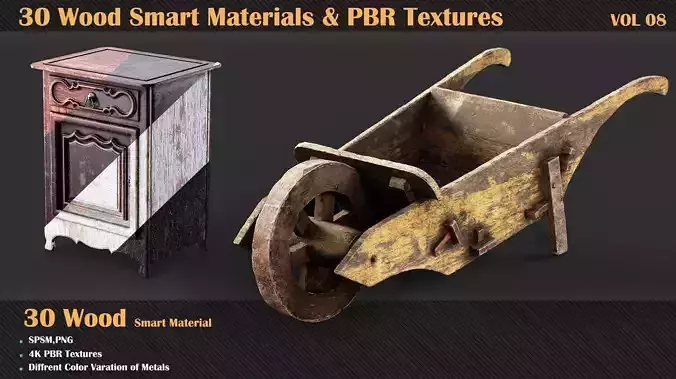 30 Wood Smart Materials - VOL08  