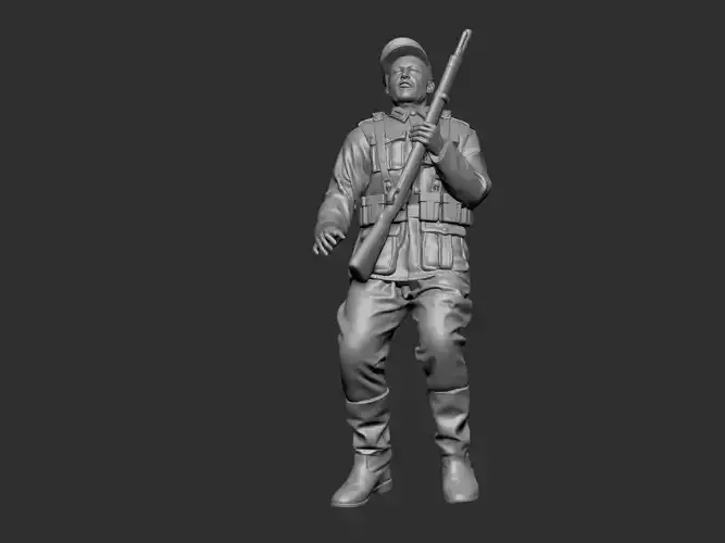 German  Soldier  3D print model