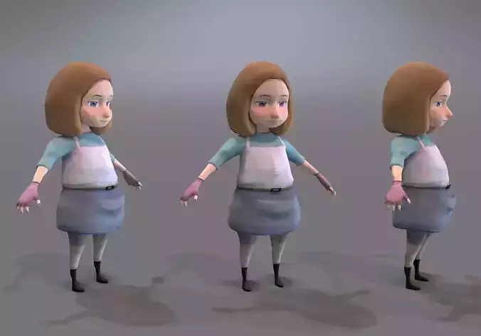 fat little girl with blond hair