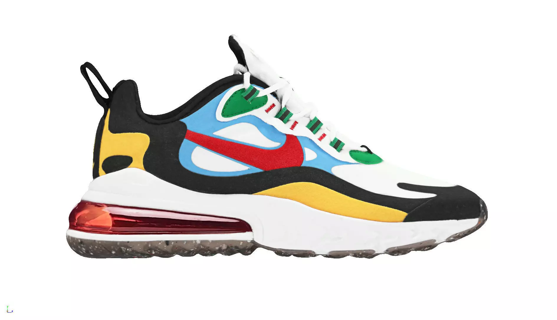 Nike Air Max 270 React 3D model_0