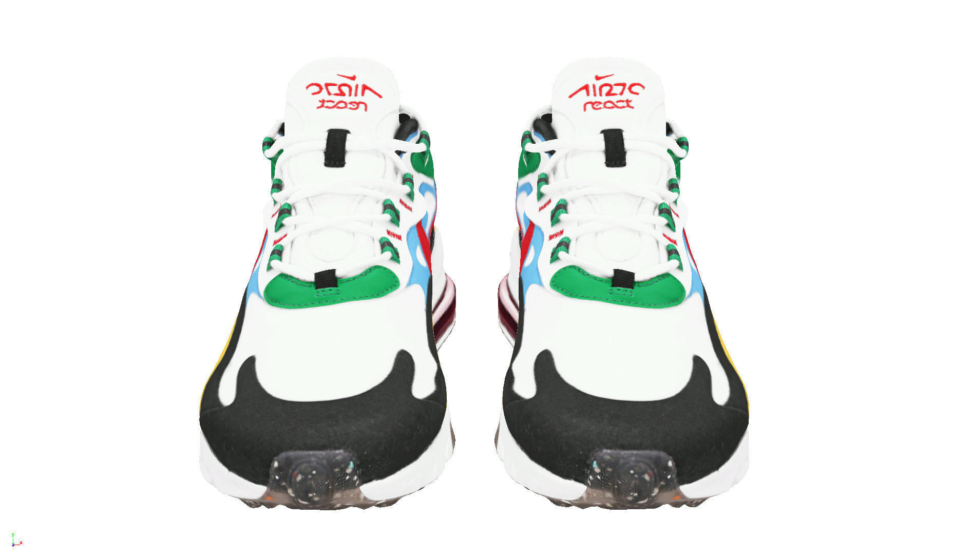 Nike Air Max 270 React 3D model_5