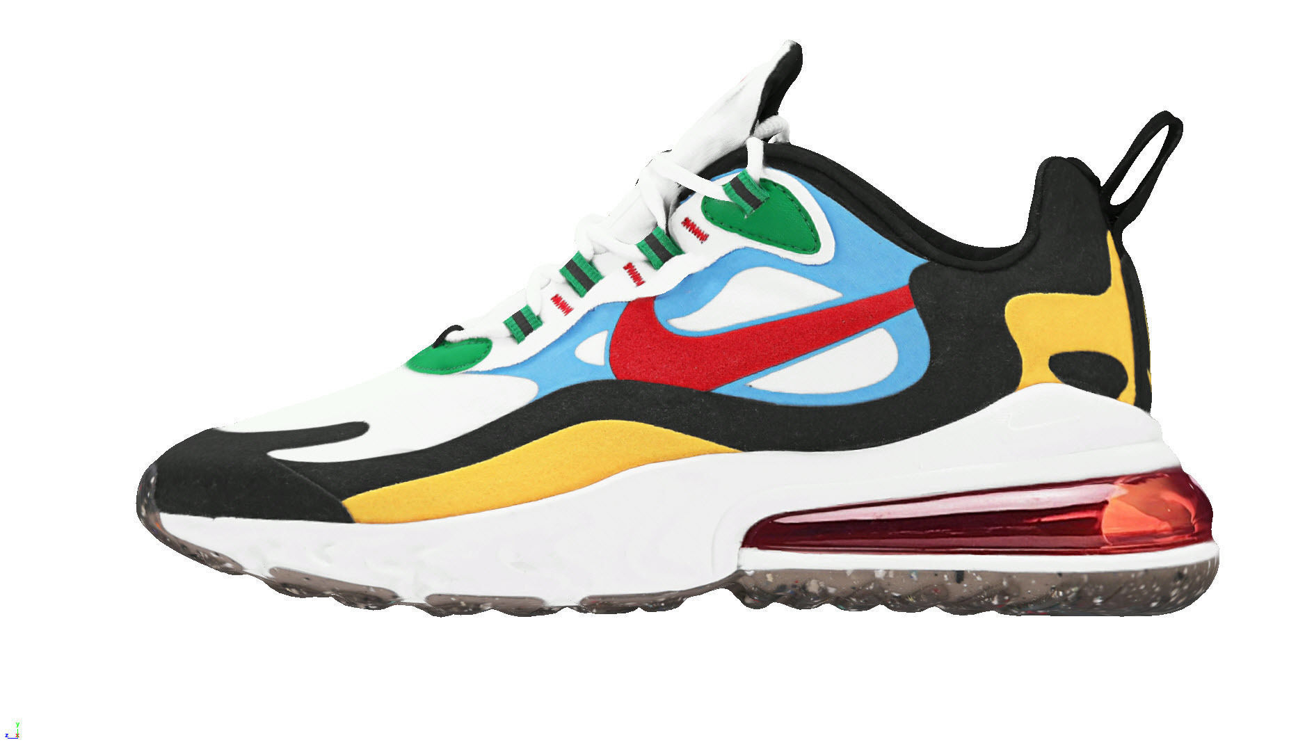 Nike Air Max 270 React 3D model_2