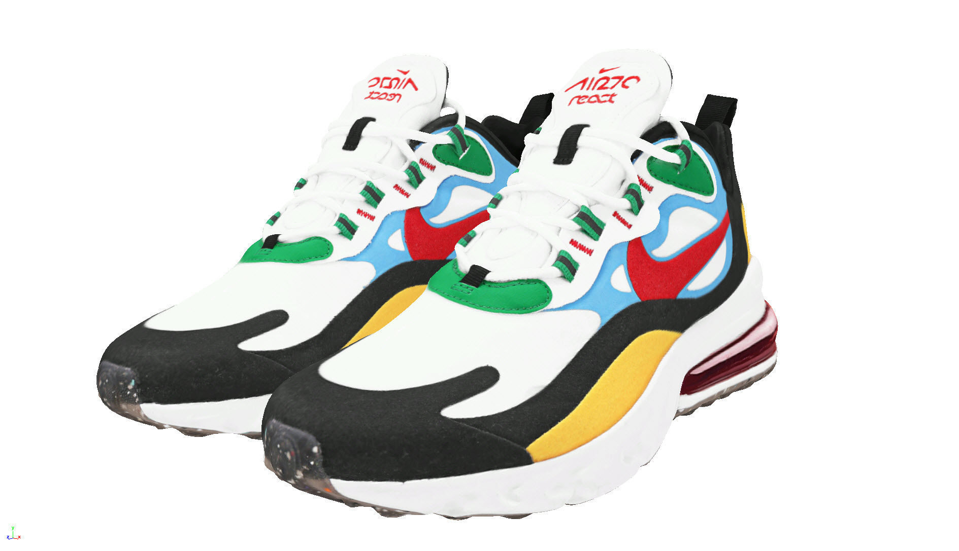 Nike Air Max 270 React 3D model_6