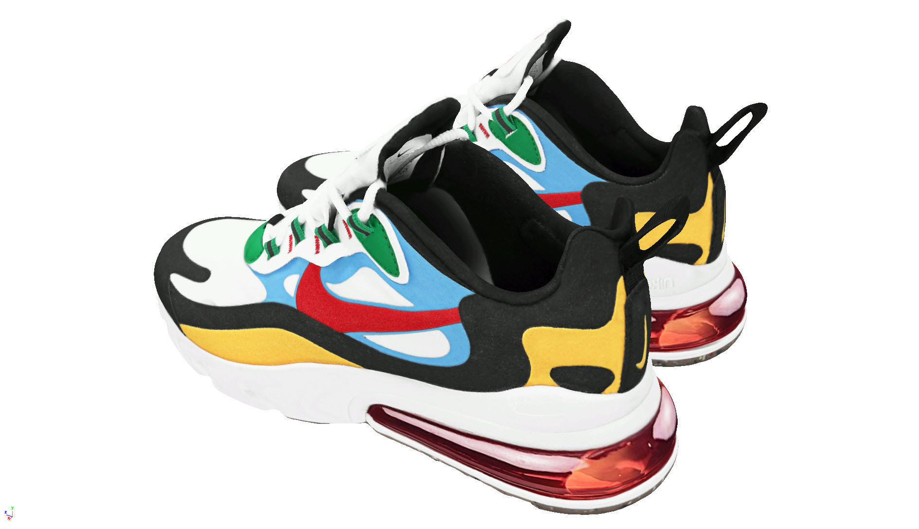 Nike Air Max 270 React 3D model_8