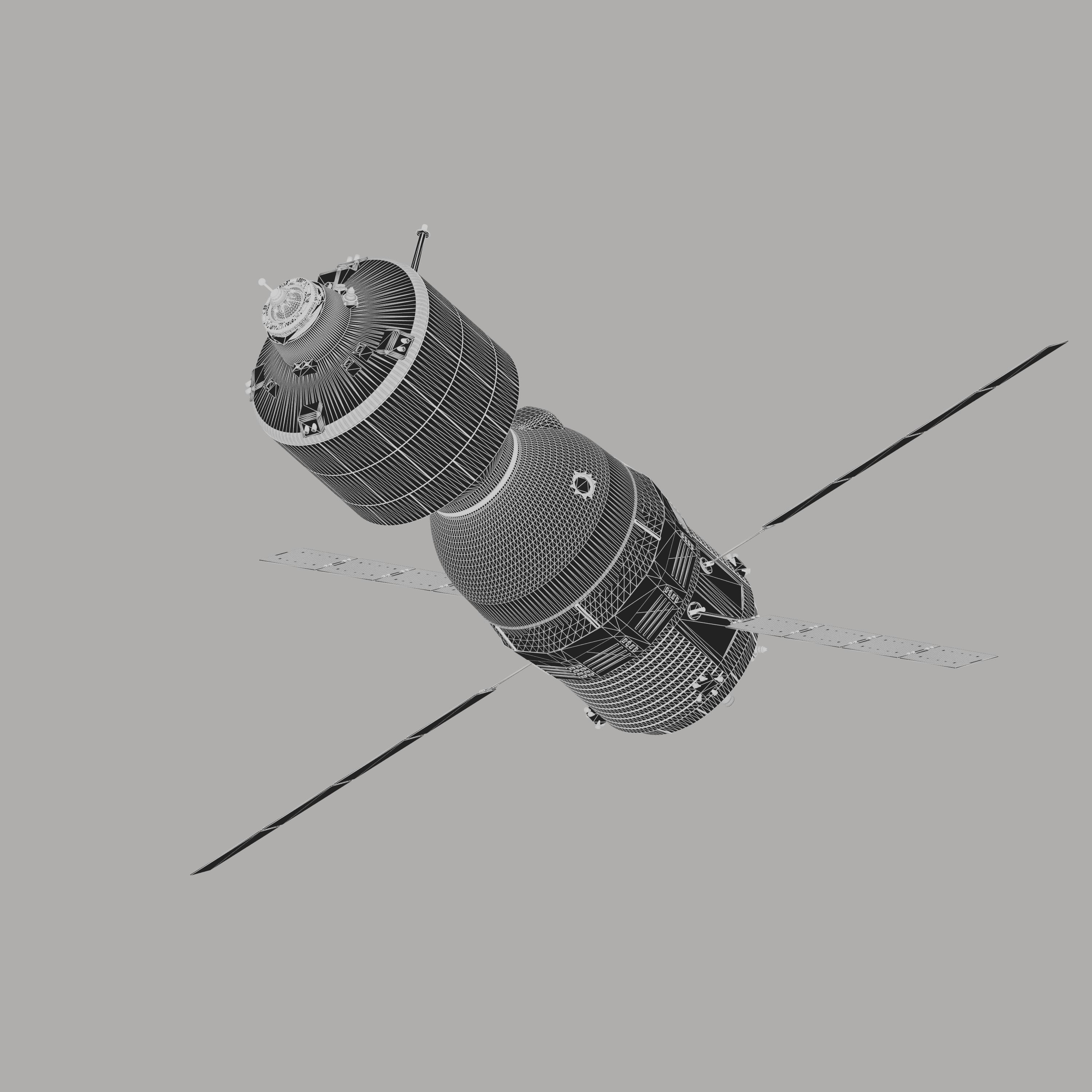 ESA CSTS Spacecraft 3D model_10