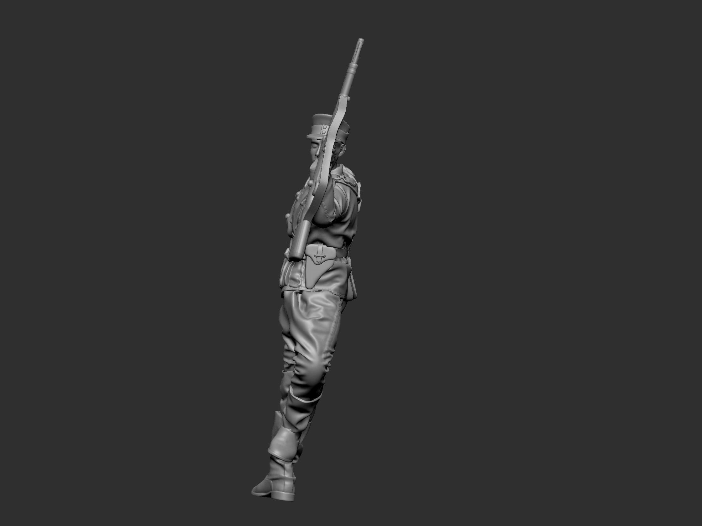 GermanSoldier  6  ww2 3D print model_33